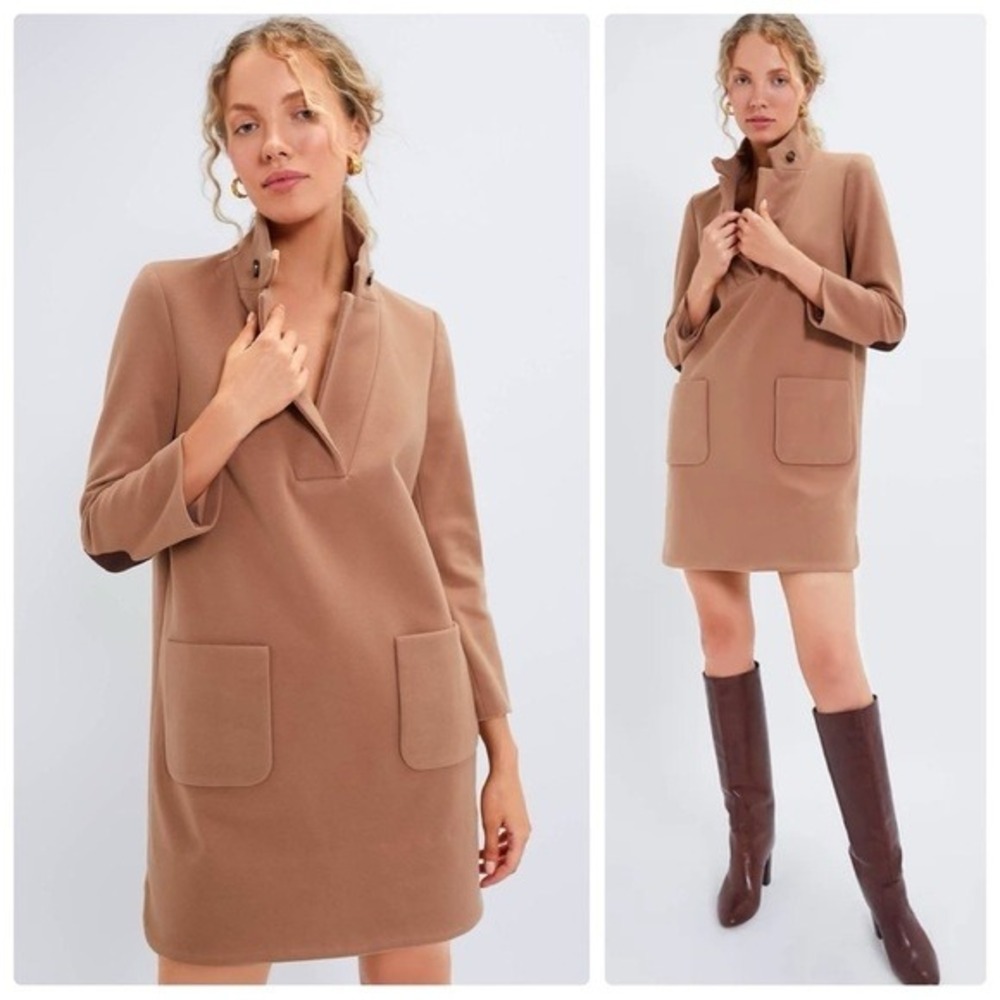Tuckernuck Camel Mini Dress with Pockets - NWT